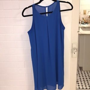 Blue Shift Dress